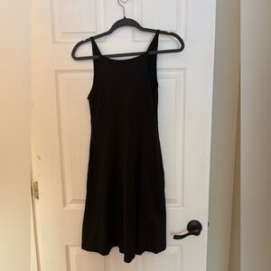 Toad&Co Elegant Black Mini Dress